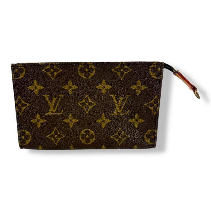 Louis Vuitton Brown Monogram Classic Signature Mini Pouch Bag - Lux Central