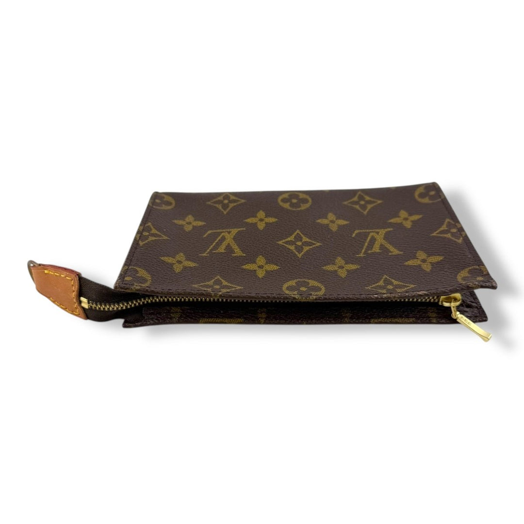 Louis Vuitton Brown Monogram Classic Signature Mini Pouch Bag - Lux Central