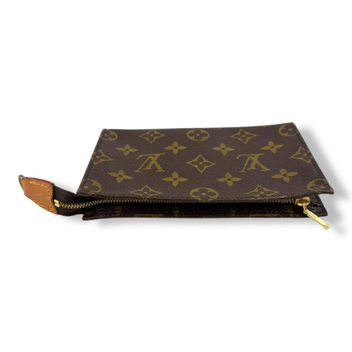 Louis Vuitton Brown Monogram Classic Signature Mini Pouch Bag - Lux Central