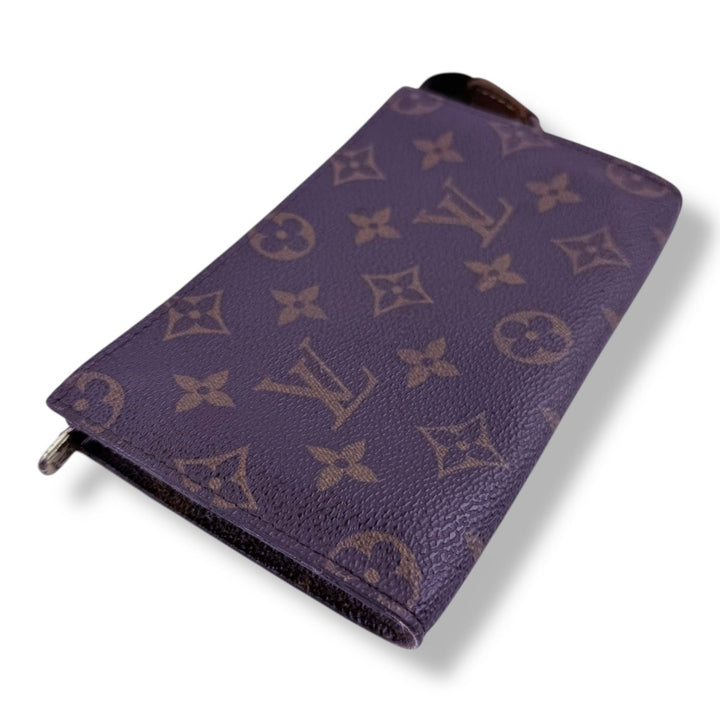 Louis Vuitton Brown Monogram Classic Signature Mini Pouch Bag W/ added chain - Lux Central
