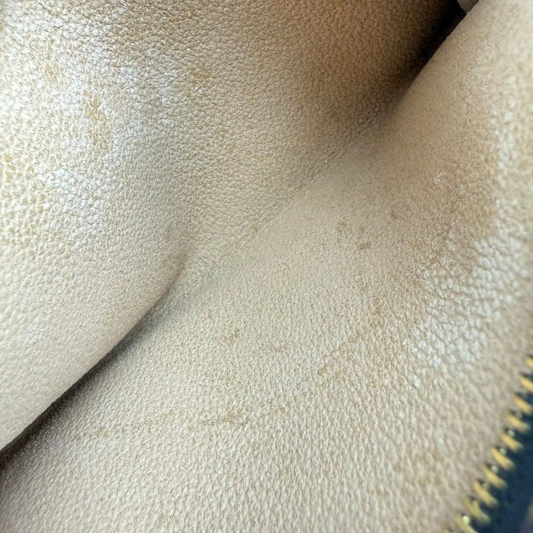 Louis Vuitton Brown Monogram Classic Signature Mini Pouch Bag W/ added chain - Lux Central