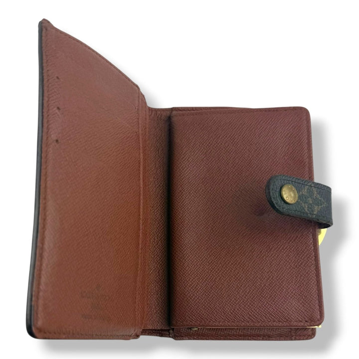 Louis Vuitton Brown Monogram Clip Card Wallet - Lux Central