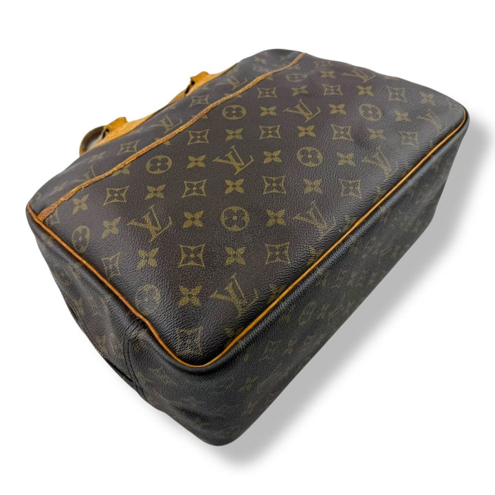 Louis Vuitton Brown Monogram Deauville Handbag - Lux Central