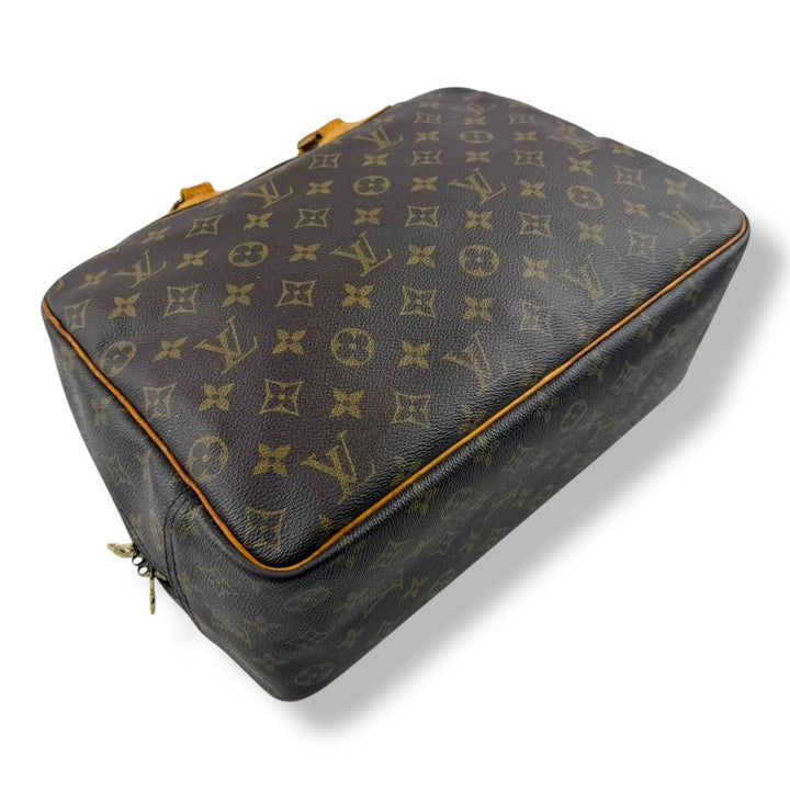 Louis Vuitton Brown Monogram Deauville Handbag - Lux Central