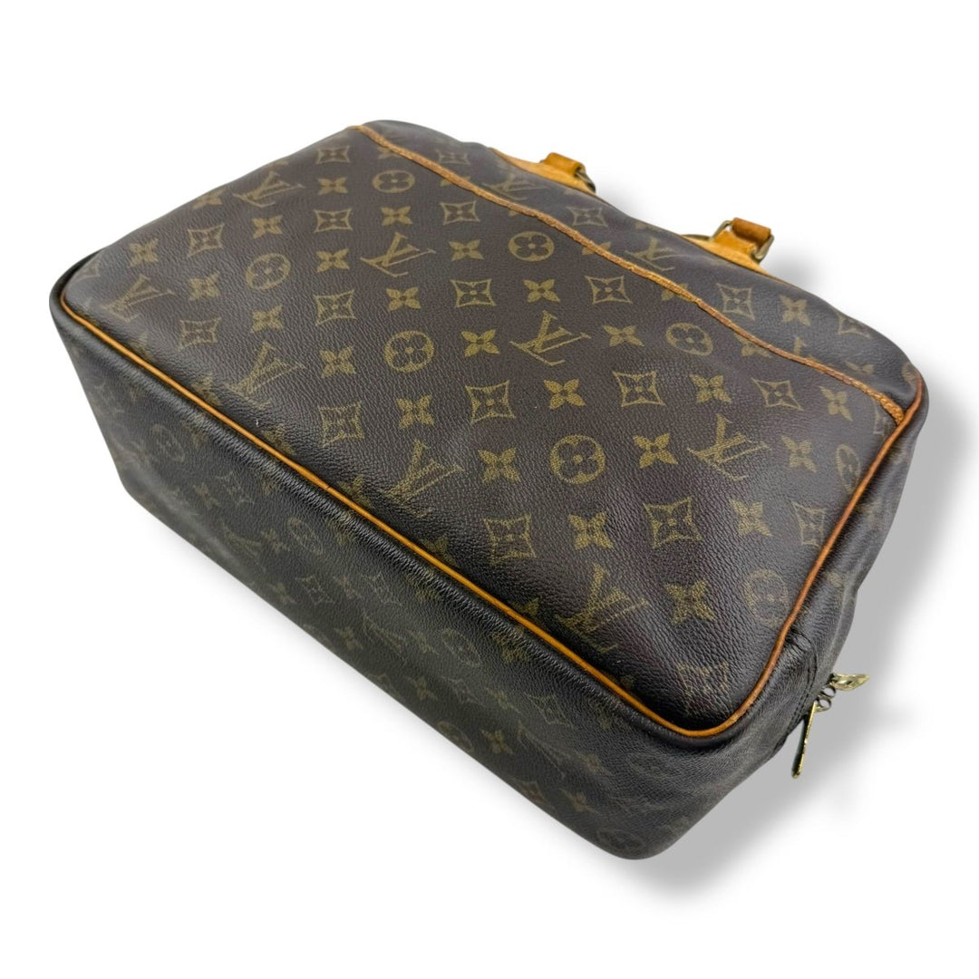 Louis Vuitton Brown Monogram Deauville Handbag - Lux Central
