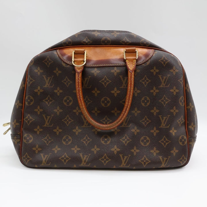 Louis Vuitton Brown Monogram Deauville Handbag - Lux Central