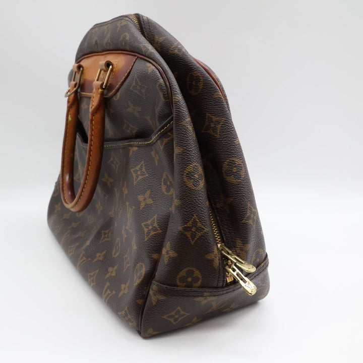 Louis Vuitton Brown Monogram Deauville Handbag - Lux Central