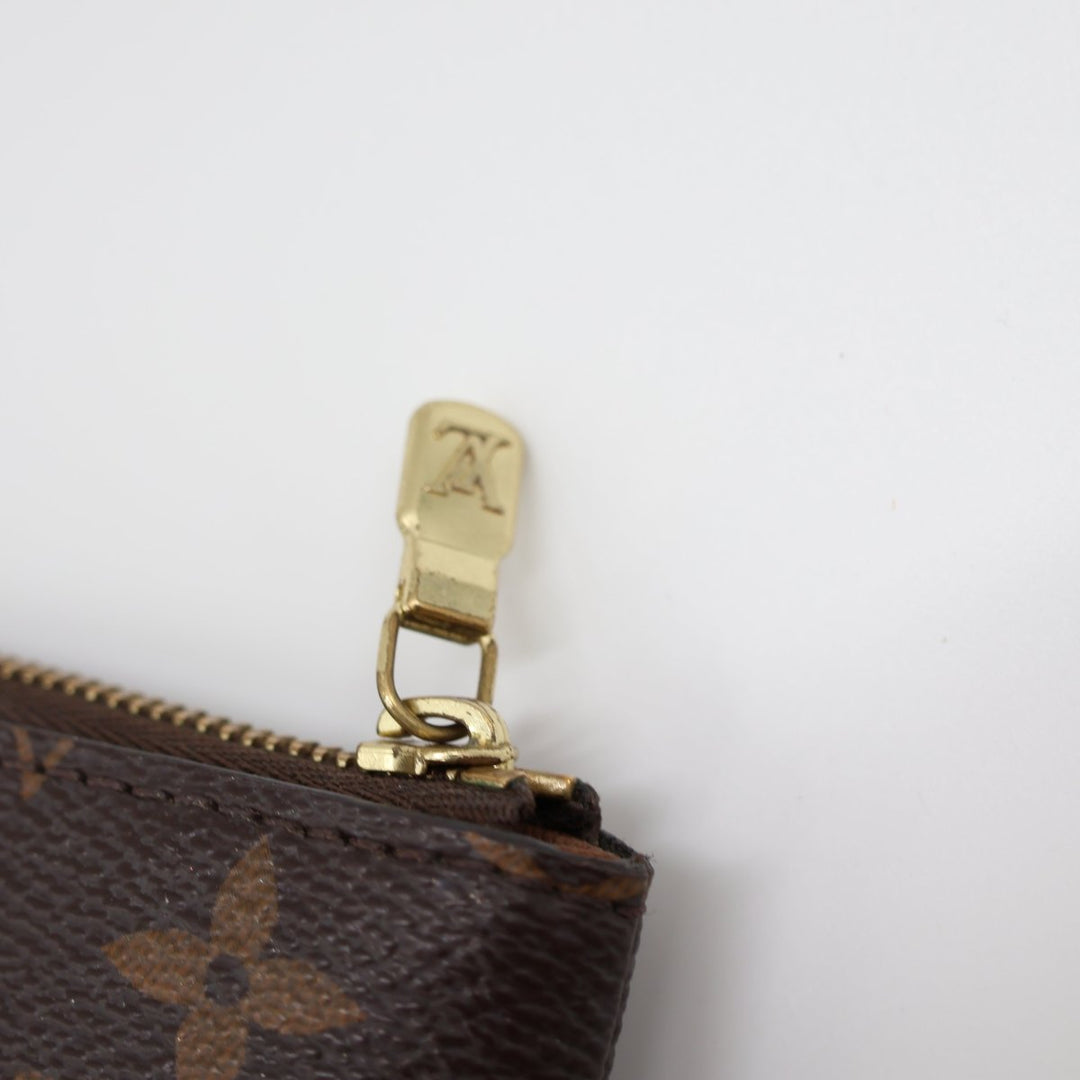 Louis Vuitton Brown Monogram Etui PM Voyage Pouch Bag - Lux Central