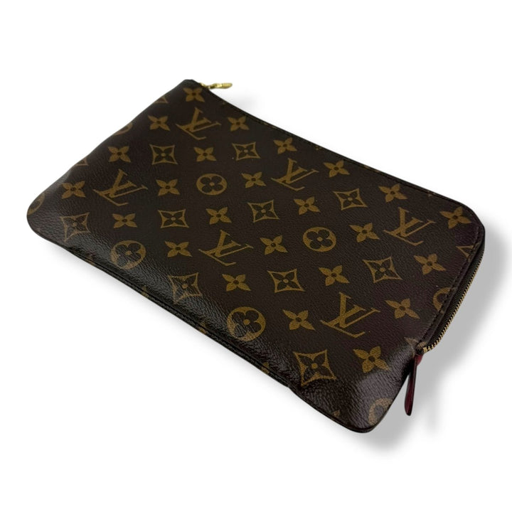 Louis Vuitton Brown Monogram Etui PM Voyage Pouch Bag - Lux Central