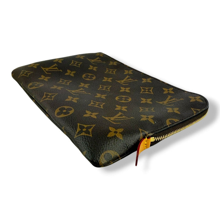 Louis Vuitton Brown Monogram Etui PM Voyage Pouch Bag - Lux Central