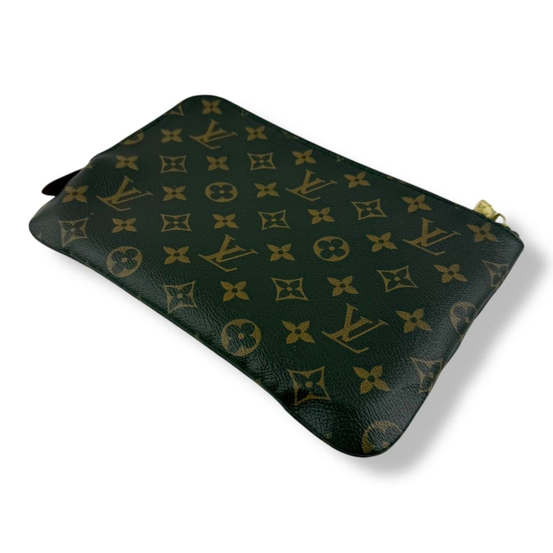 Louis Vuitton Brown Monogram Etui PM Voyage Pouch Bag - Lux Central