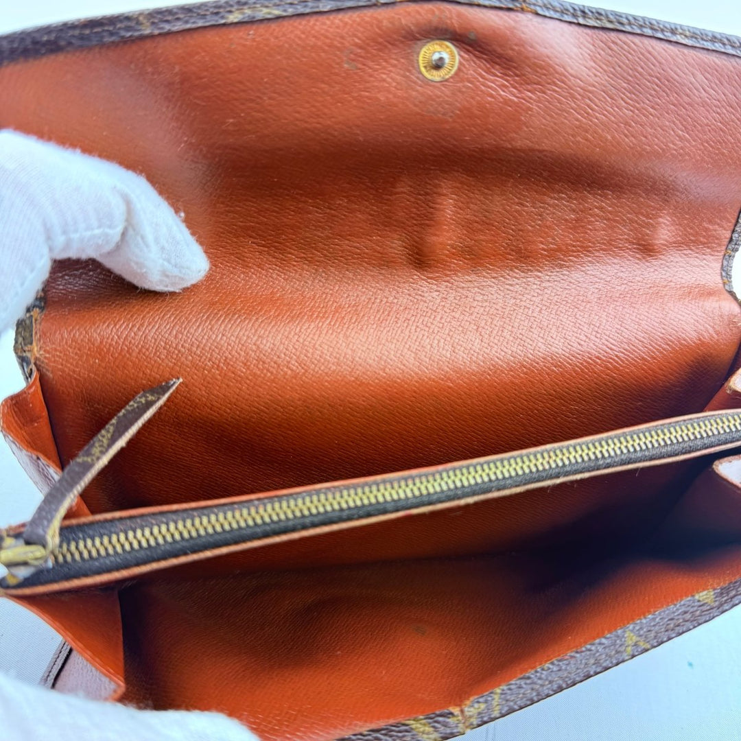 Louis Vuitton Brown Monogram Femme Wallet - Lux Central