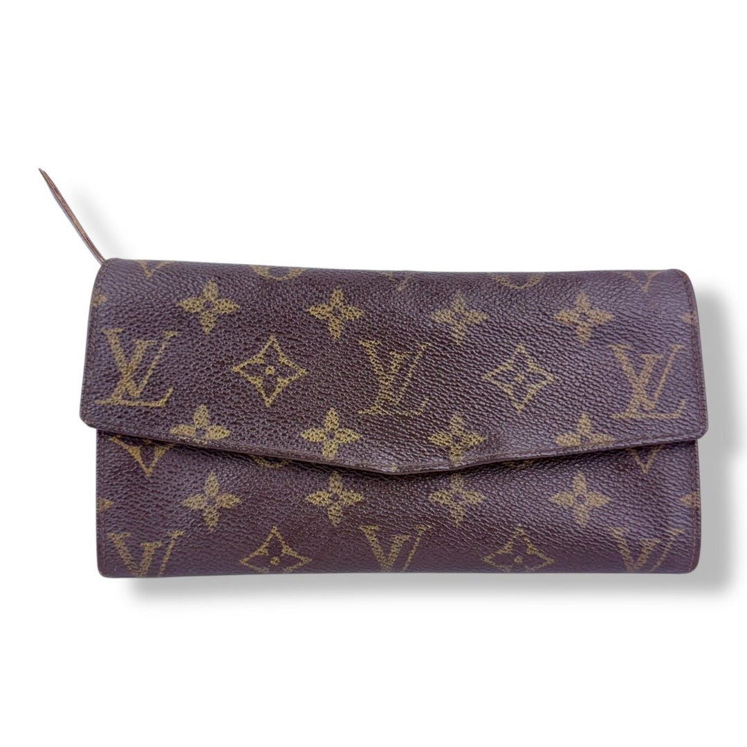 Louis Vuitton Brown Monogram Femme Wallet - Lux Central