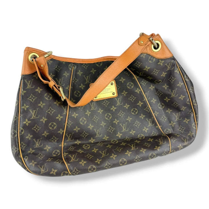 Louis Vuitton Brown Monogram Galleria GM Handbag - Lux Central