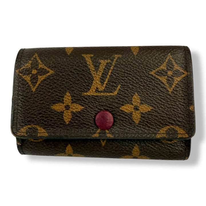 Louis Vuitton Brown Monogram Key Holder Purse - Lux Central