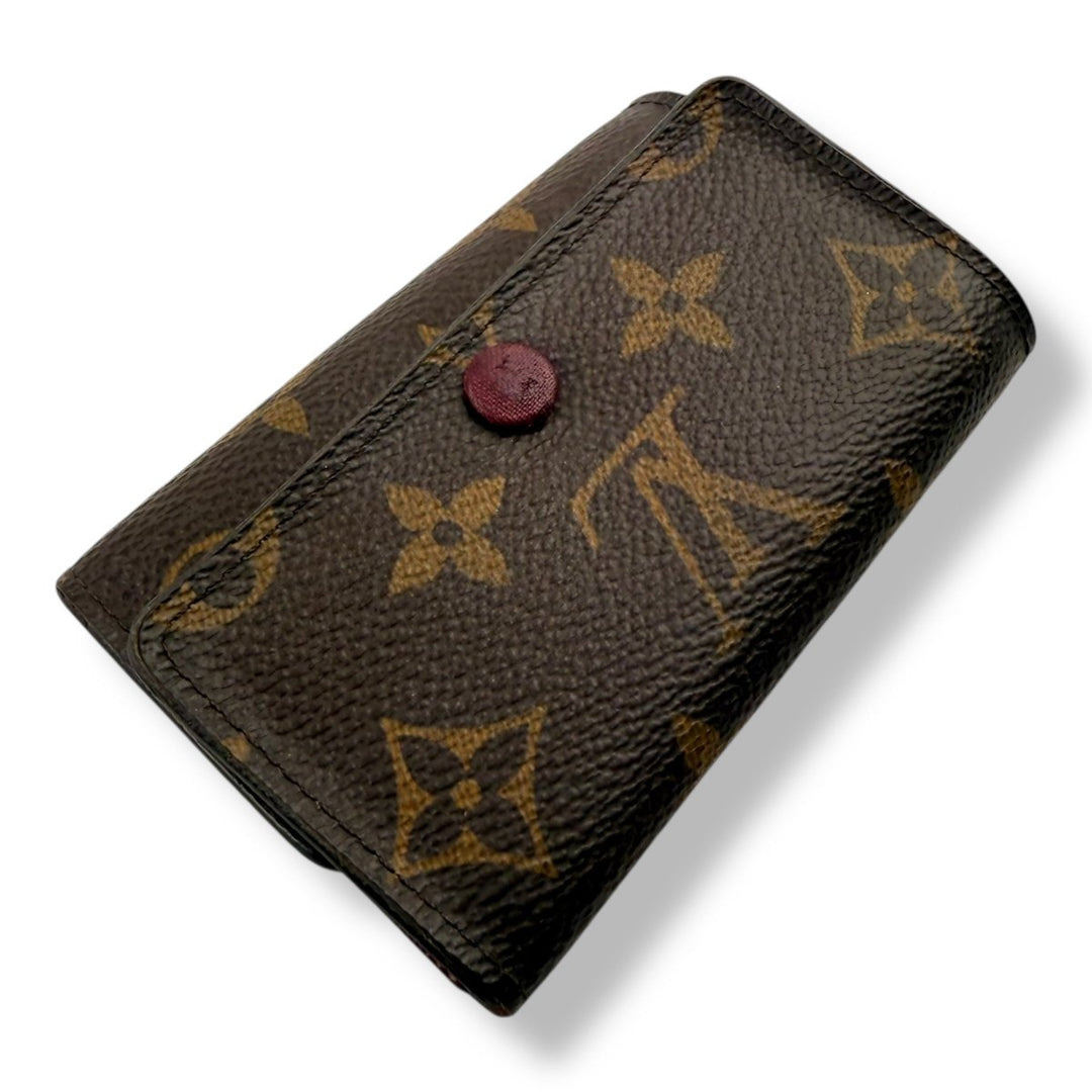 Louis Vuitton Brown Monogram Key Holder Purse - Lux Central