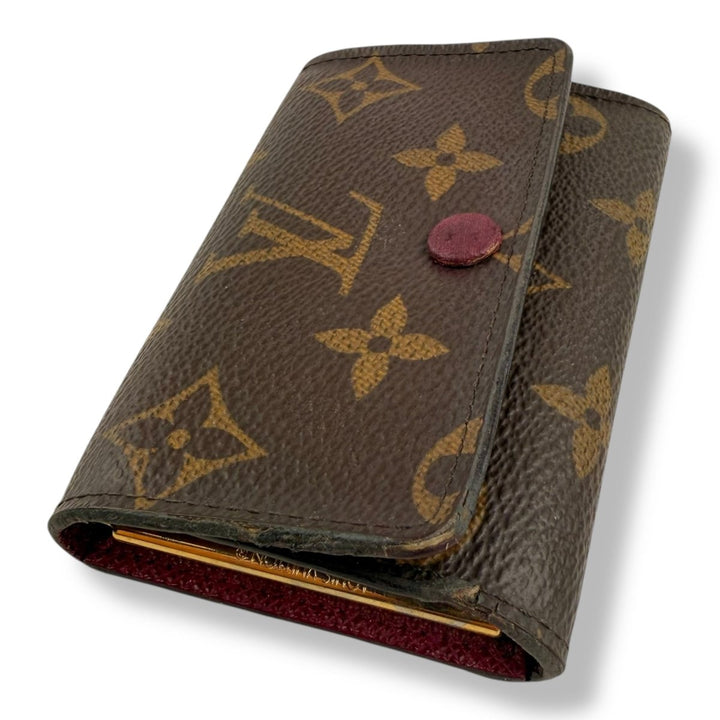 Louis Vuitton Brown Monogram Key Holder Purse - Lux Central