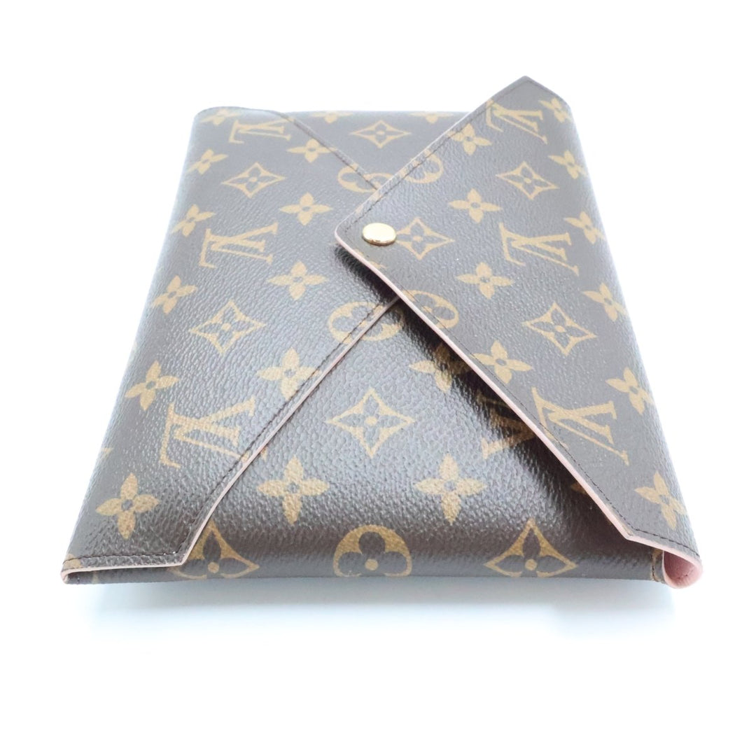 Louis Vuitton Brown Monogram Kirigami Clutch Pouch - Lux Central