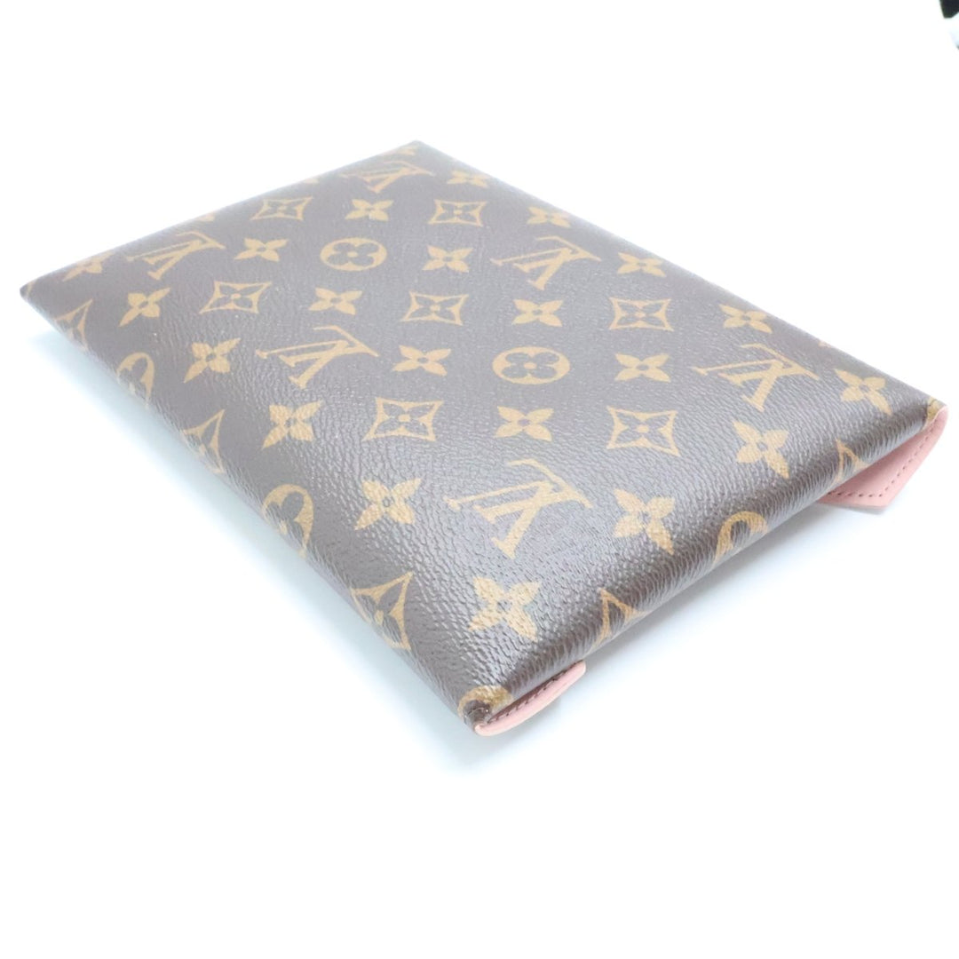 Louis Vuitton Brown Monogram Kirigami Clutch Pouch - Lux Central