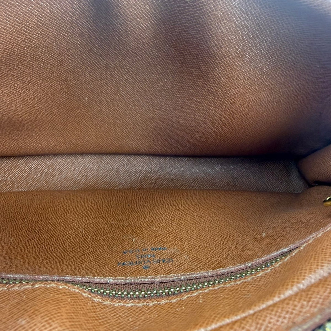 Louis Vuitton Brown Monogram Marly Dragonne GM Clutch Bag - Lux Central