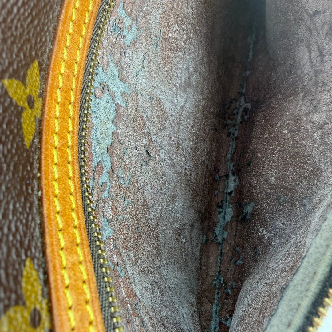 Louis Vuitton Brown Monogram Marly Dragonne GM Clutch Bag - Lux Central