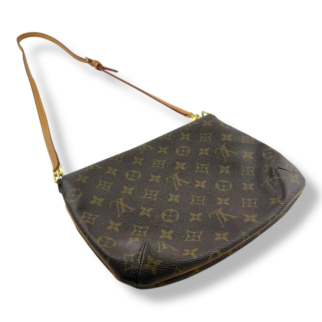Louis Vuitton Brown Monogram Musette Tango Crossbody Handbag - Lux Central