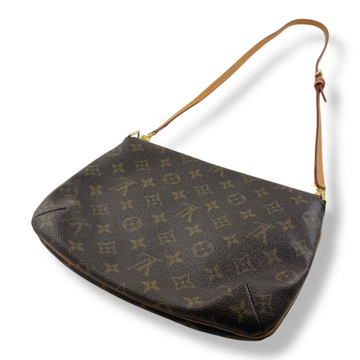 Louis Vuitton Brown Monogram Musette Tango Crossbody Handbag - Lux Central