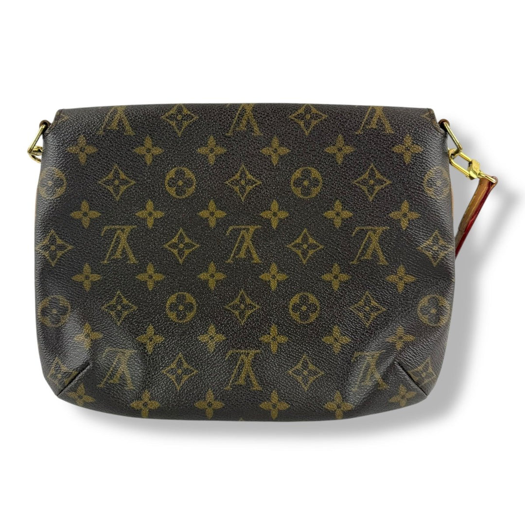 Louis Vuitton Brown Monogram Musette Tango Crossbody Handbag - Lux Central
