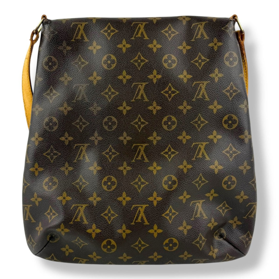 Louis Vuitton Brown Monogram Musette Tango Crossbody Handbag - Lux Central