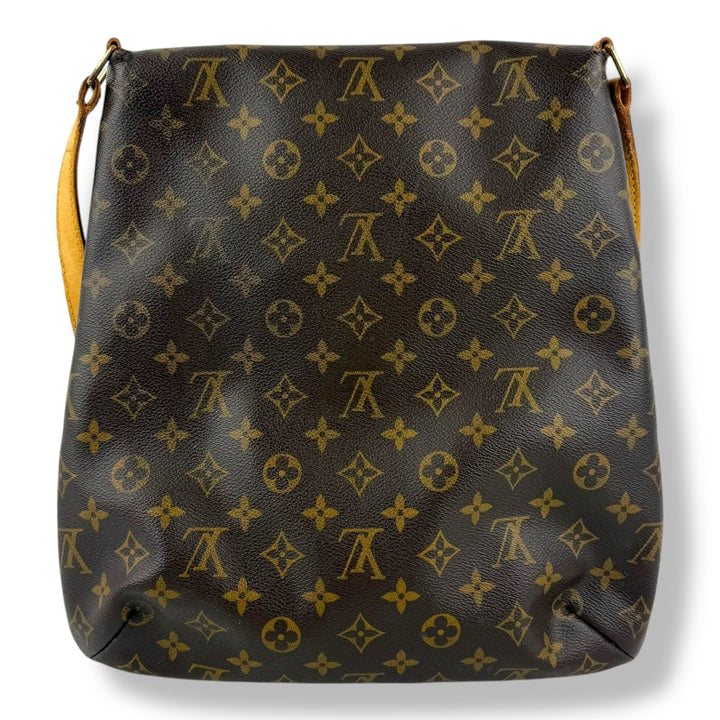 Louis Vuitton Brown Monogram Musette Tango Crossbody Handbag - Lux Central