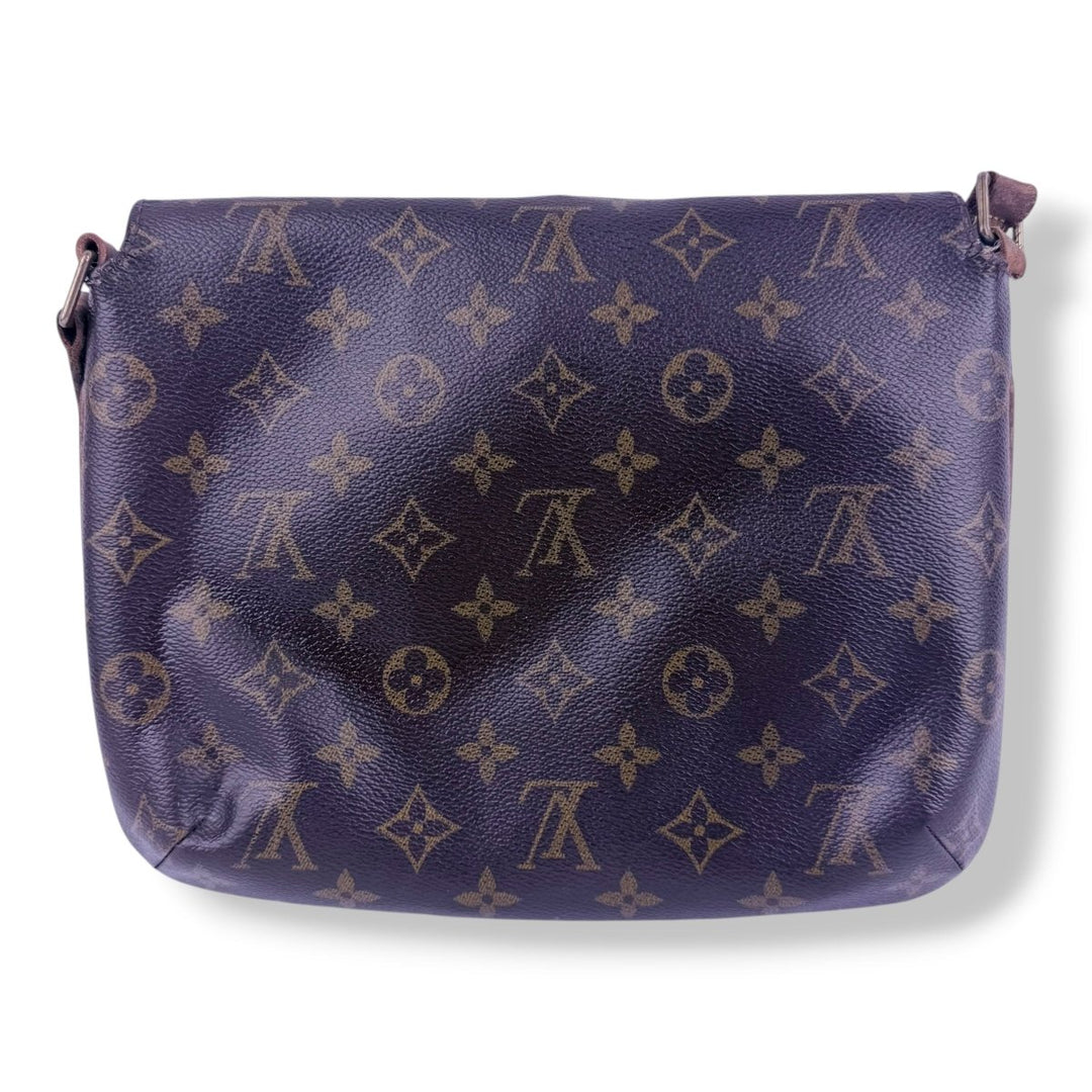 Louis Vuitton Brown Monogram Musette Tango Crossbody Handbag - Lux Central