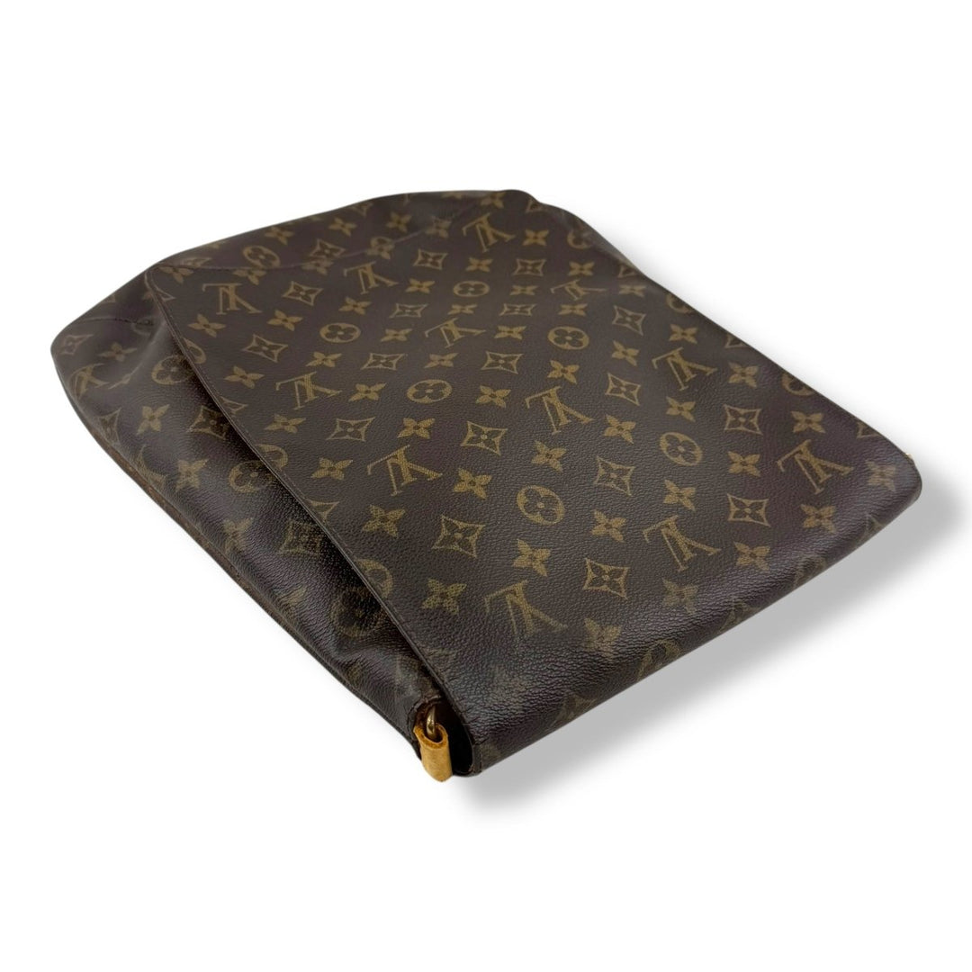 Louis Vuitton Brown Monogram Musette Tango Crossbody Handbag - Lux Central