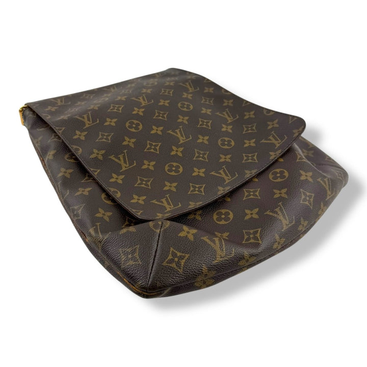 Louis Vuitton Brown Monogram Musette Tango Crossbody Handbag - Lux Central