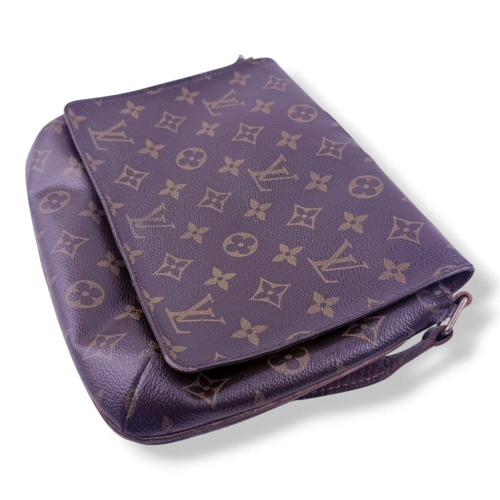 Louis Vuitton Brown Monogram Musette Tango Crossbody Handbag - Lux Central