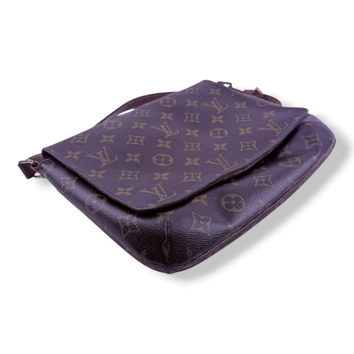 Louis Vuitton Brown Monogram Musette Tango Crossbody Handbag - Lux Central