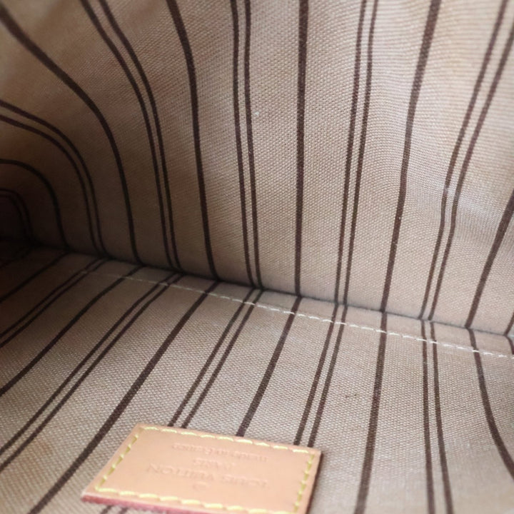 Louis Vuitton Brown Monogram Neverfull Clutch Pouch - Lux Central