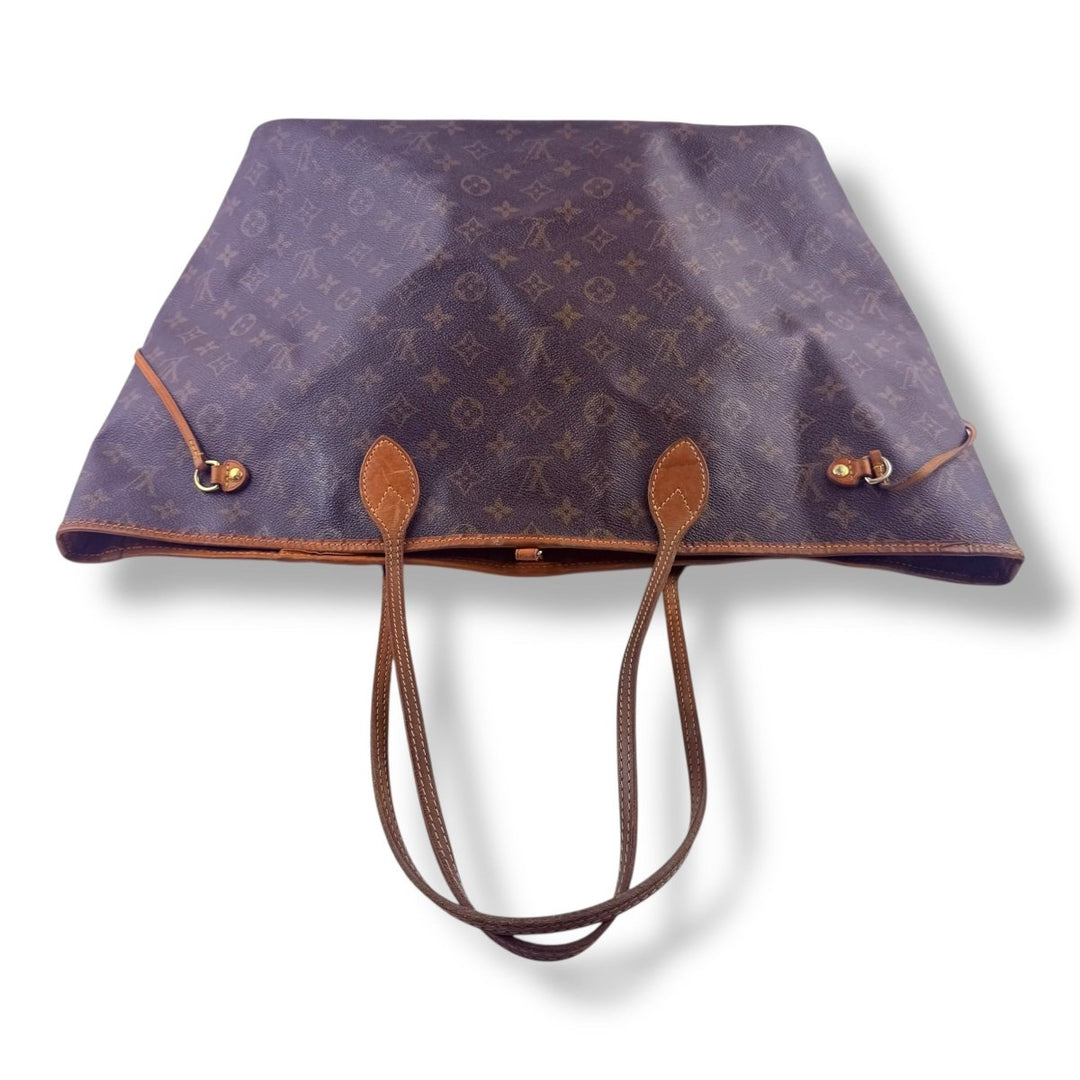 Louis Vuitton Brown Monogram Neverfull GM Handbag - Lux Central