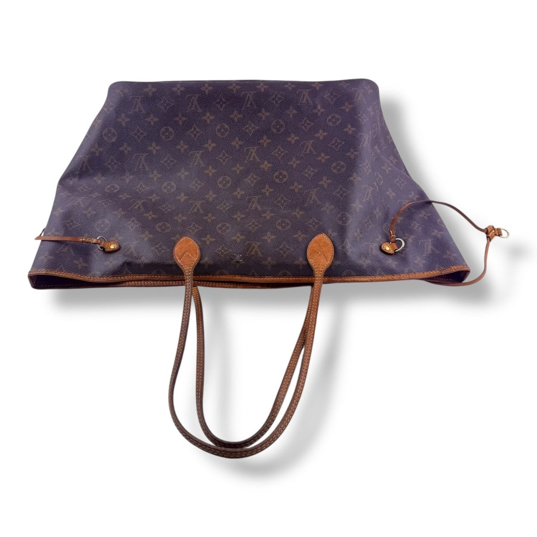 Louis Vuitton Brown Monogram Neverfull GM Handbag - Lux Central
