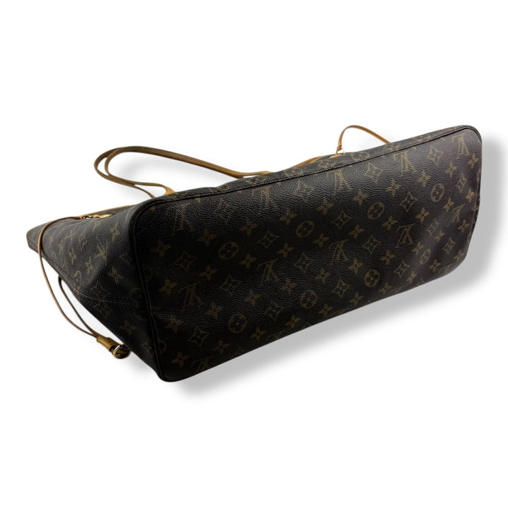 Louis Vuitton Brown Monogram Neverfull GM Handbag - Lux Central