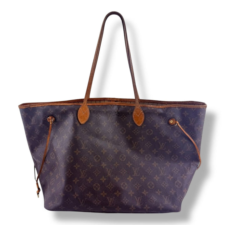 Louis Vuitton Brown Monogram Neverfull GM Handbag - Lux Central