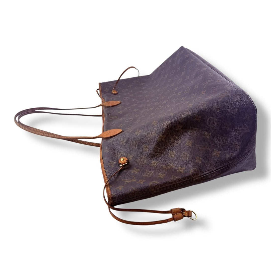 Louis Vuitton Brown Monogram Neverfull GM Handbag - Lux Central