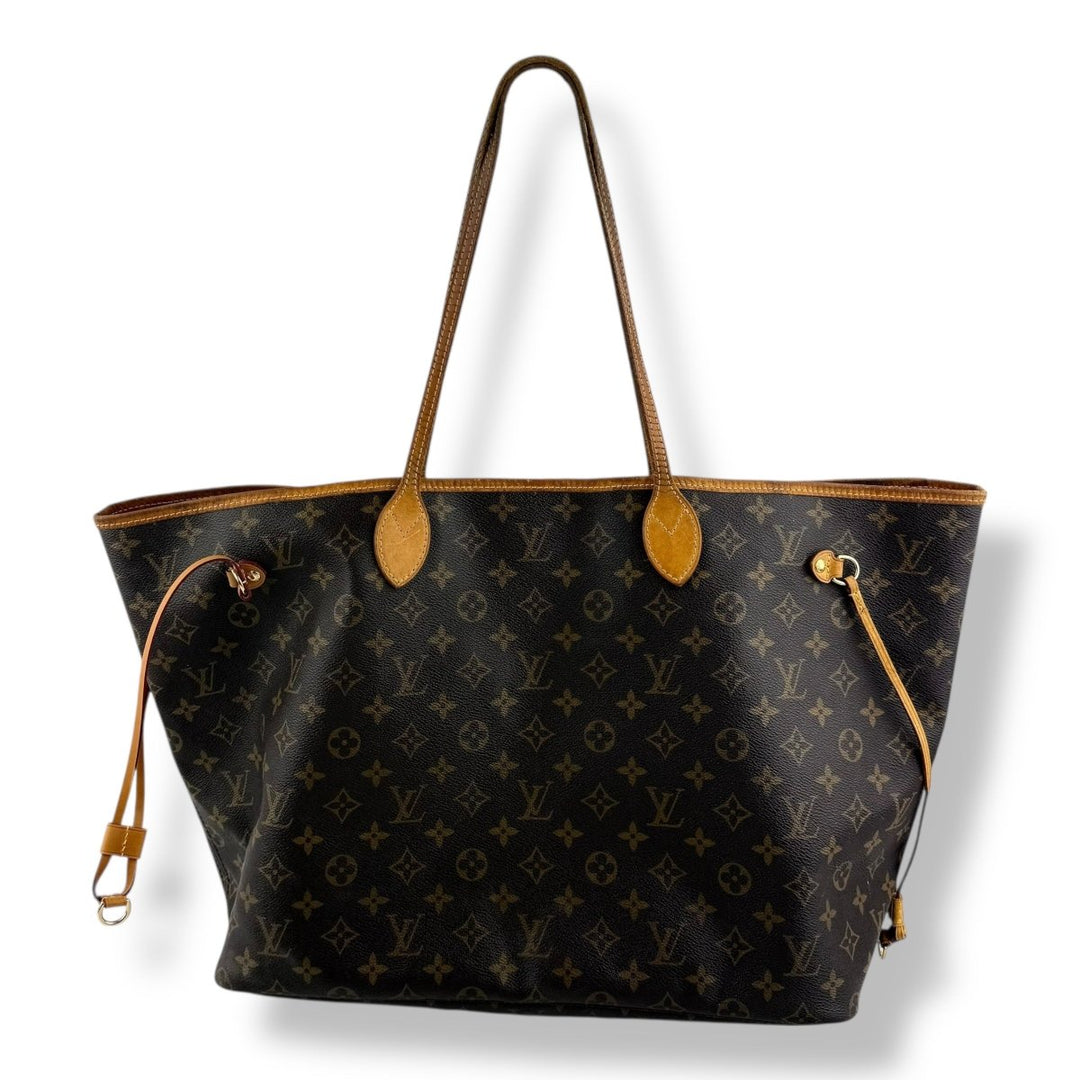 Louis Vuitton Brown Monogram Neverfull GM Handbag - Lux Central