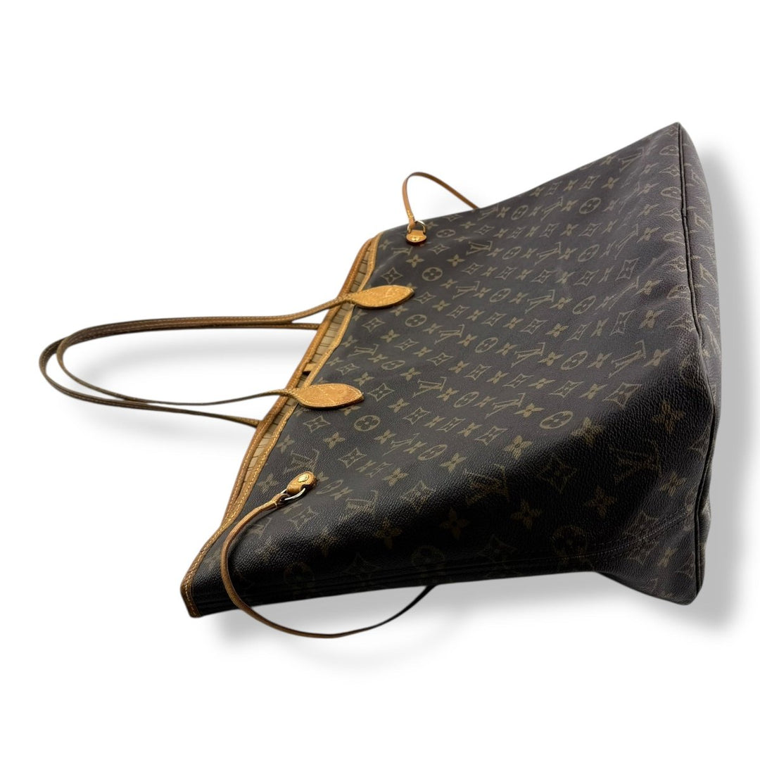 Louis Vuitton Brown Monogram Neverfull GM Handbag - Lux Central