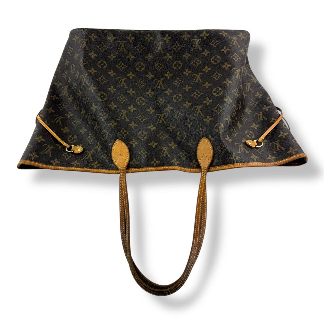 Louis Vuitton Brown Monogram Neverfull GM Handbag - Lux Central