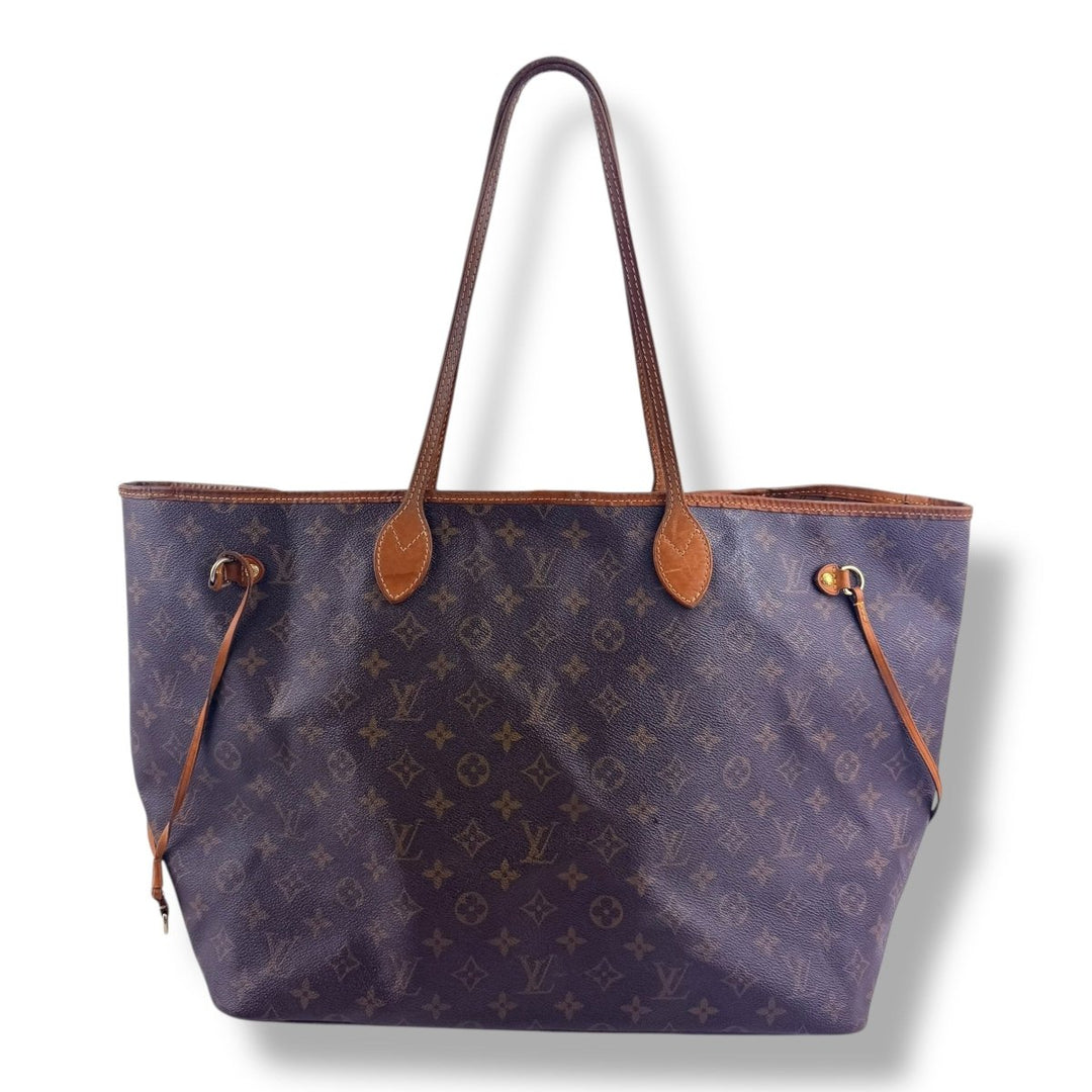 Louis Vuitton Brown Monogram Neverfull GM Handbag - Lux Central