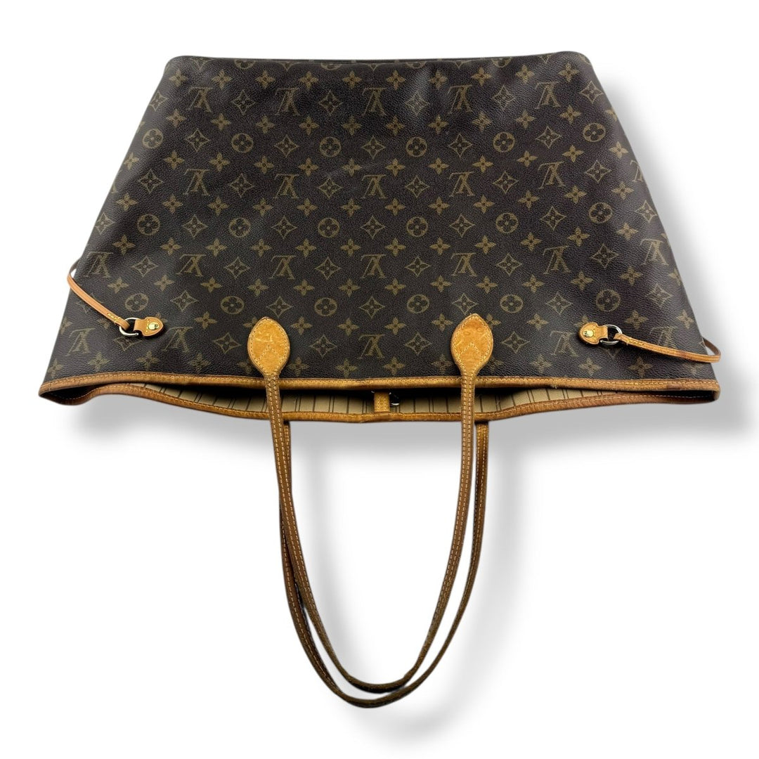 Louis Vuitton Brown Monogram Neverfull GM Handbag - Lux Central