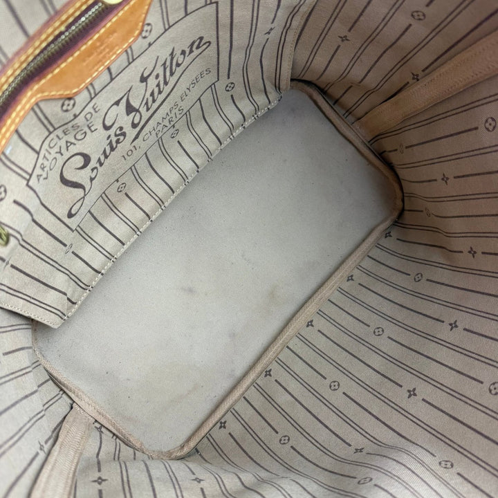 Louis Vuitton Brown Monogram Neverfull MM Handbag - Lux Central