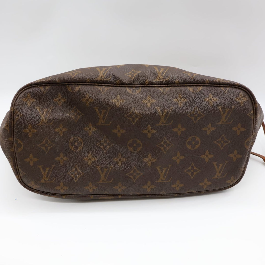 Louis Vuitton Brown Monogram Neverfull MM Handbag - Lux Central
