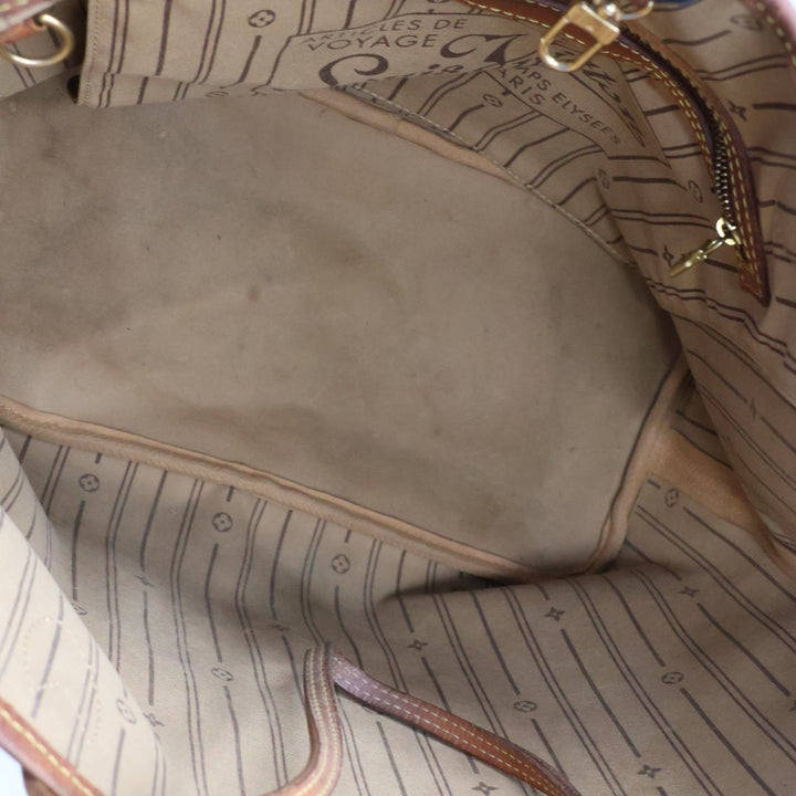 Louis Vuitton Brown Monogram Neverfull MM Handbag - Lux Central