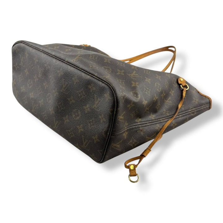 Louis Vuitton Brown Monogram Neverfull MM Handbag - Lux Central
